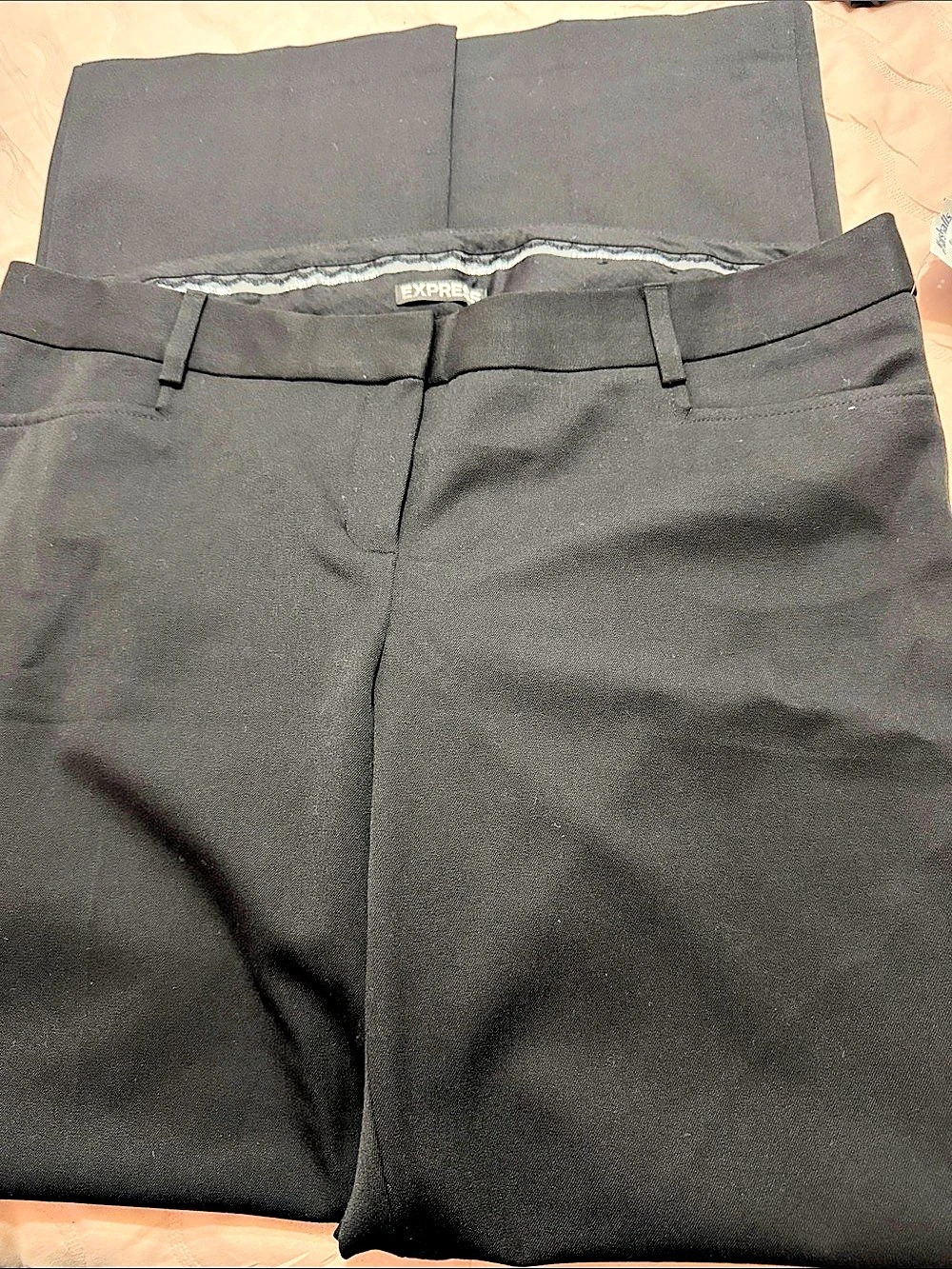 Express Design Studio Editor Dress Pants in Black
